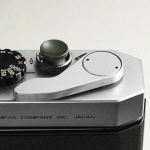 CAMERA SOFT SHUTTER RELEASE BUTTON 10MM MATTE OLIVE 4 LEICA CANON NIKON / SRB-MO - Picture 1 of 3