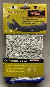 Cutshield 14 Zoll schnittfeste Ärmel Handschuhe - Größe L - NEU - Bild 1 von 3