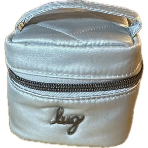 Lug Mini Jewelry Case Silver Travel Organizer Unisex Adults - Picture 1 of 2