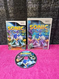 Sonic Colors (Nintendo Wii, 2010) completo di manuale - Foto 1 di 2