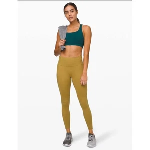Leggings cortos de tiro alto Lululemon Align talla 8 yoga entrenamiento atlético - Imagen 1 de 10