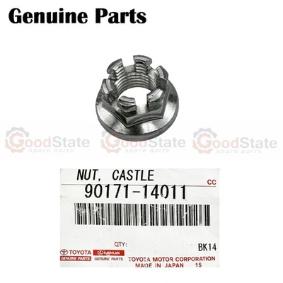 Genuine Lexus NX200 t AGZ15 AGZ10 RH Front Lower Ball Joint Castle Nut - Image 1 of 2