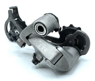 Câmbio traseiro Shimano XTR RD-M952 8/9 velocidades gaiola longa Mega9 vintage MTB - Imagem 1 de 4