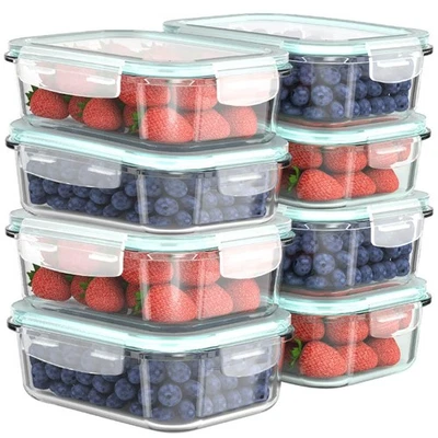IWANO Glass Food Container 640ml ? Airtight, Oven & Microwave Safe - Image 1 of 4