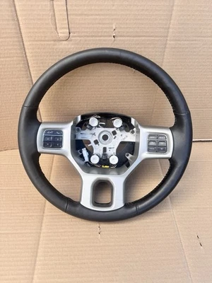 2013-2018 Dodge Ram 1500 2500 Laramie Heated Steering Wheel BLACK - Image 1 of 4