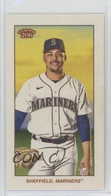 2021 Topps 206 Series 3 Piedmont Back Justus Sheffield #3 - Image 1 of 2