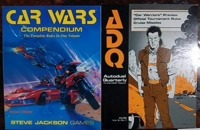 Car Wars Compendium (Steve Jackson Games 2nd Ed) plus extras - Image 1 of 4