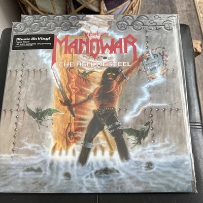 Manowar - Hell Of Steel: Best Of - 180-Gram Black Vinyl [New Vinyl LP] Black, 18 - Image 1 of 3