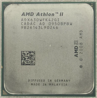 AMD Athlon II X4 630 Quad Core Processor 2.8GHz, Socket AM2+/AM3, 95Watt CPU - Image 1 of 2