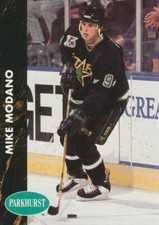 1991-92 Parkhurst French #81 MIKE MODANO - Minnesota North Stars