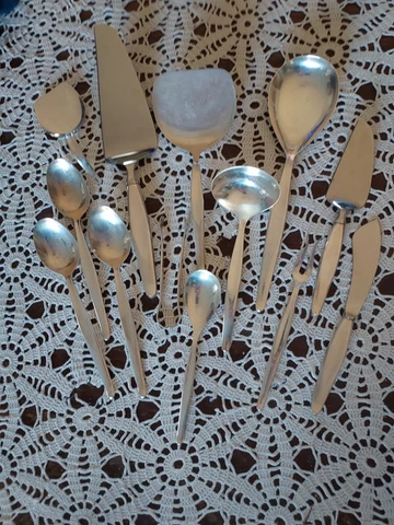 Contour by Towle Sterling Silver Flatware 13 Serving Pieces Cover