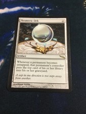Mesmeric Orb Light Played MTG Mirrodin Magic