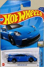 Hot Wheels Porsche 911 GT3 Blue 2022 K Case