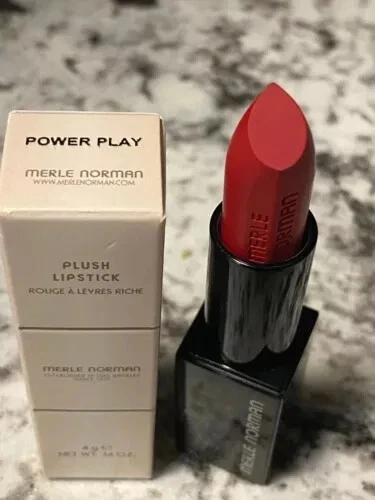 Merle Norman Plush Lipstick....Shade is POWER PLAY.....NEW - Image 1 of 1