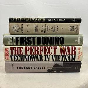 Vietnam War 5 Book HC Lot First Domino Last Valley After The War Was Over - Picture 1 of 7