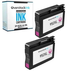 2PK 952XL 952 XL Magenta Ink Cartridges for HP OfficeJet Pro 8719 8720 8724 8725 - Picture 1 of 1