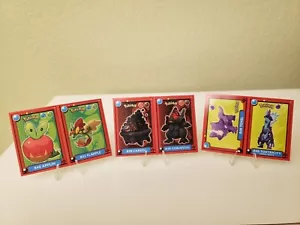 2024 POKEMON POKEDEX (6) Stickers EF Nintendo PERU RARE - Picture 1 of 7