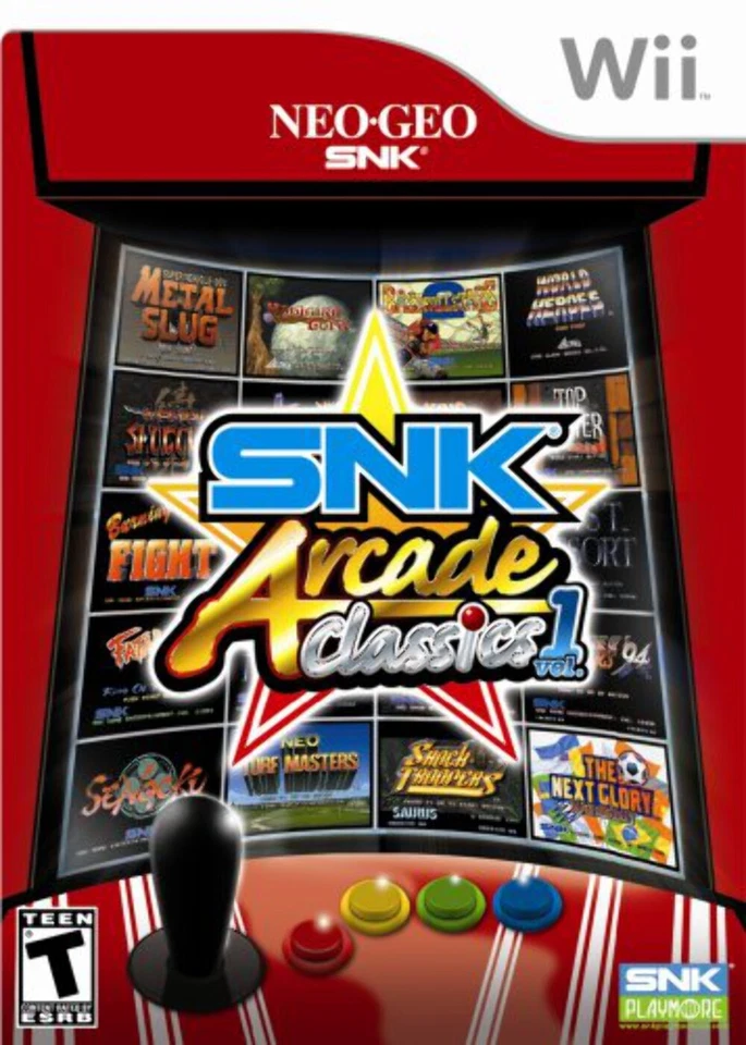 SNK Arcade Classics Volume 1 Wii Used - Image 1 of 1
