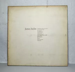 JAMES TAYLOR VTG VINYL RECORD-SELF TITLED GREATEST HITS - Picture 1 of 6