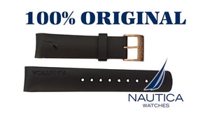 NAUTICA AUTHENTIC BAND/STRAP GOLD BUCKLE 22mm A14556G A24531G N17526G A19527G - Picture 1 of 2