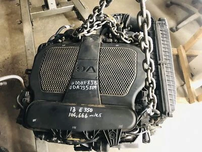 13-16 MERCEDES BENZ E350 3.5L V6 DOHC 24V GASOLINE ENGINE MOTOR 106K MILES OEM — 第 1/4 张图片