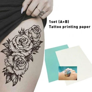 A4 Temporary Tattoo DIY Printing Paper Transfer Decal Papers for Inkjet Printer - Picture 1 of 9