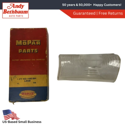 1953 年普利茅斯剑桥克兰布鲁克左停车灯透明镜头 1440094 NOS — 第 1/4 张图片