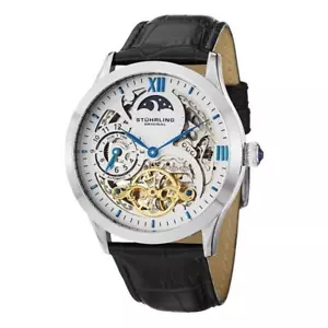Reloj Hombre Stuhrling Original 571 33152 Tempest II Automático Esqueleto Doble Hora - Imagen 1 de 4