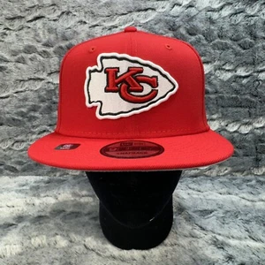 Kansas City Chiefs New Era 9Fifty Snapback Hat Cap NFL Red Brand New NWT - Picture 1 of 8
