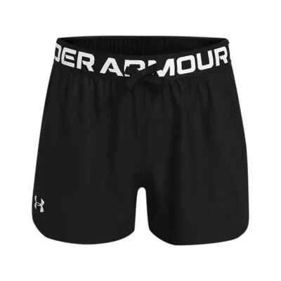 UNDER ARMOUR GIRL'S PLAYUP SHORTS SIZE YLG NEW 1363372 001 YLG - Image 1 of 2