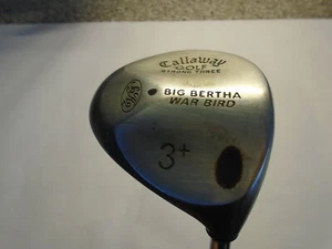PRE~LOVED CALLAWAY BIG BERTHA WAR BIRD 3+ WOOD ~ FIRM FLEX ~ STEEL SHAFT. - Picture 1 of 6