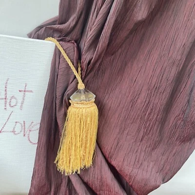 "stoffdesign!"SALE% TIZIANO* Plissee Stoff rot darkred Taft Satin Nya Nordiska - Bild 1 von 4