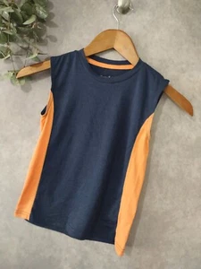 TOMMY BAHAMA Boys Active Quick Dry Blue/orange Size Small S(5/6) Tank top - Picture 1 of 5