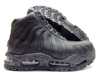nike foamposite boots black acg mens