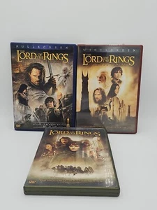 The Lord of the Rings Return Of The King, Fellowship Of The Ring, Two Towers Dvd - Picture 1 of 19