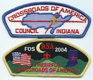 LOT OF 2 CSP'S - CROSSROADS OF AMERICA COUNCIL - S-1A & SA-50 (2004 FOS) - Bild 1 von 1
