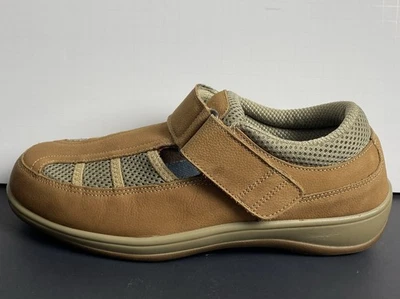 Orthofeet Wmn 8.5 AMPLIO Confort Ortopédico Correa en T Zapato para Caminar Bronceado Sarasot Beach872 Foto 1 de 4