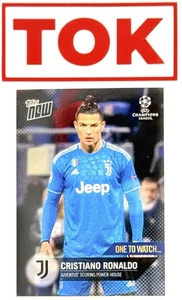 CRISTIANO RONALDO 2020 Topps Now ONE TO WATCH Soccer Card # 50 UEFA JUVENTUS - Picture 1 of 2