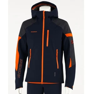 Mammut Eiger Extreme DryTech Jacket Men’s XL Blue Orange Waterproof Hooded  - Picture 1 of 12