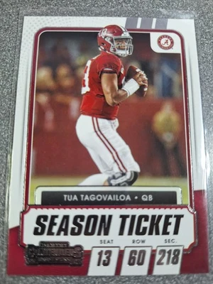 2021 Panini Contenders Draft Picks - Tua Tagovailoa #25 V25 - Image 1 of 2