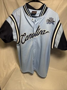 FUBU City Series Collection Carolina Baseball Jersey Shirt Baby Blue - Picture 1 of 7