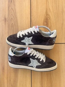 Golden Goose Ballstar In Brown Size 37 EU|6.5 US|4.5 UK - Picture 1 of 7