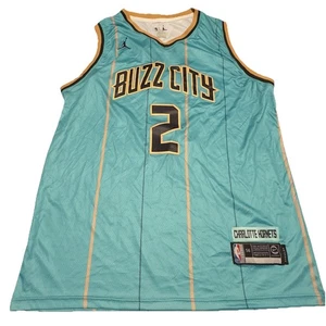 Jordan LaMelo Ball Icon Swingman Jersey Charlotte Hornets Men Size XXL 56 - READ - Picture 1 of 7