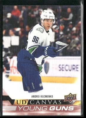 2022-23 Upper Deck Andrei Kuzmenko Young Guns Canvas RC #C222 Vancouver Canucks - Image 1 of 2
