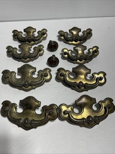 Maniglie estraibili per cassetti in ottone vintage 10 totali - Foto 1 di 7