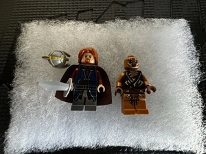 Lego The Hobbit Lord Of The Rings Boromir And Gundabad The Orc Minifigures LOTR - Picture 1 of 3