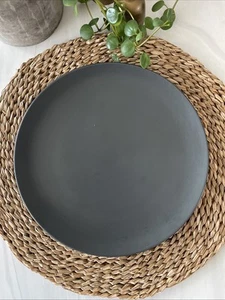 Ikea Speiseteller anthrazit grau matt #12011 DINERA? 10 3/8" Rarität - Bild 1 von 7