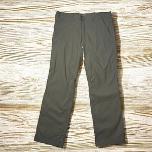 Eddie Bauer Travex Tech Hose Nylon Stretch gerades Bein oliv Herren Tall 38x32 - Bild 1 von 5