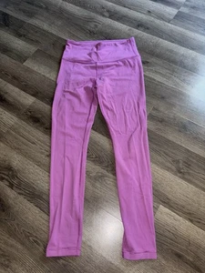 Athleta L Transcend High Rise Athletic Active Leggings Full Length Lotus Pink - Bild 1 von 4