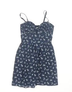 Hollister Women's Blue Floral Slip Dress XS - Picture 1 of 12